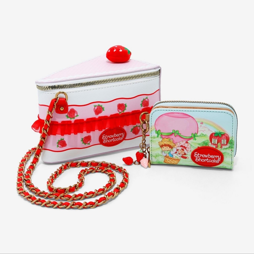 NEW Strawberry Shortcake Characters Mini Zipper Wallet - Picture 9 of 9